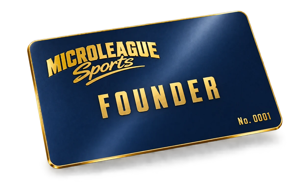 MicroLeague Founders card